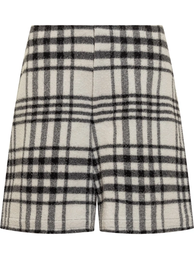 Jw Anderson J.w. Anderson Wide Leg Shorts In White/black