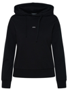 Apc A.p.c. Black Cotton Christaina Sweatshirt In Black