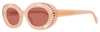 Marni Women's Oval Sunglasses Zion Canyon Vdh Mellow 51mm In Multi
