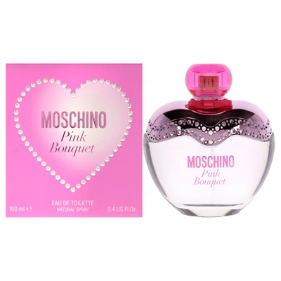 Moschino Pink Bouquet For Women 3.4 oz Edt Spray