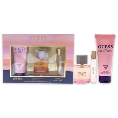 Guess 1981 Los Angeles For Women 3 Pc Gift Set 3.4oz Edt Spray, 0.5oz Edt Spray, 6.7oz Body Lotion