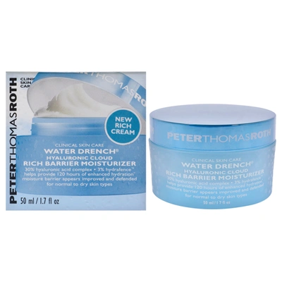 Peter Thomas Roth Water Drench Hyaluronic Cloud Rich Barrier Moisturizer For Unisex 1.7 oz Moisturizer