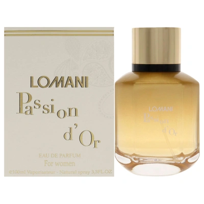 Lomani Passion Dor For Women 3.3 oz Edp Spray