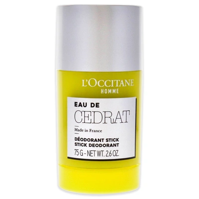 L'occitane Cedrat Stick Deodorant For Men 2.6 oz Deodorant Stick
