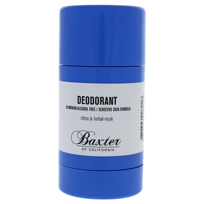 Baxter Of California Deodorant - Citrus And Herbal-musk For Men 2.65 oz Deodorant Stick
