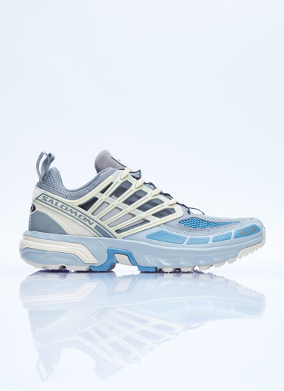 Salomon Acs Pro Mesh And Rubber Sneakers In Blue
