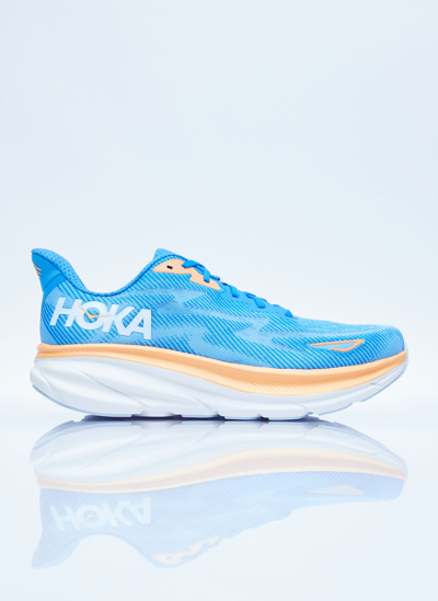 Hoka Clifton 9 Sneakers In Blue