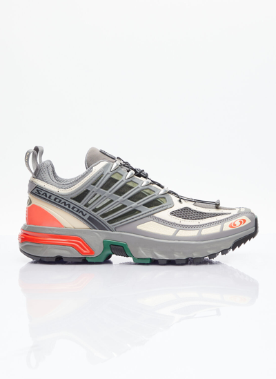 Salomon Acs Pro Trainers Pewter / Cement / Eden In Grey
