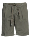 Entre Amis Man Shorts & Bermuda Shorts Military Green Size 30 Cotton