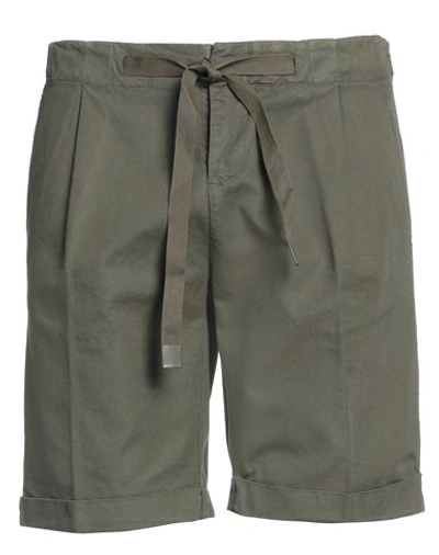 Entre Amis Man Shorts & Bermuda Shorts Military Green Size 30 Cotton