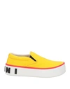 Marni Woman Sneakers Yellow Size 8 Textile Fibers