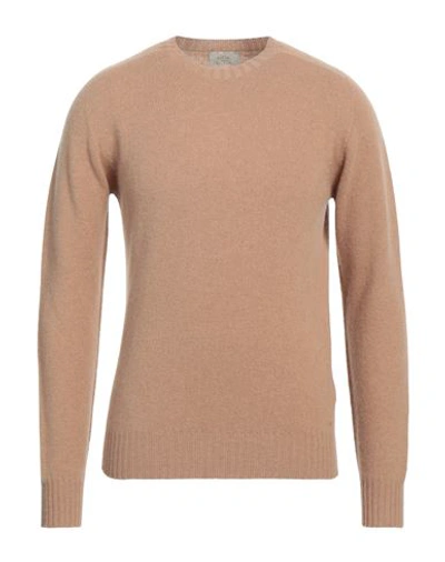 Altea Man Sweater Sand Size S Virgin Wool In Beige