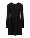 Xt Studio Woman Mini Dress Black Size M Polyester, Elastane In Black
