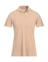 BROOKSFIELD BROOKSFIELD MAN POLO SHIRT LIGHT BROWN SIZE 38 COTTON