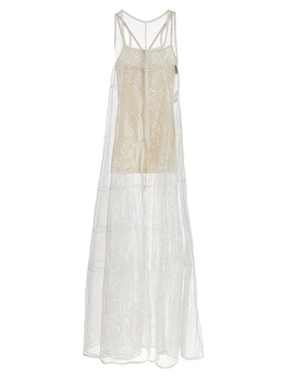 Jacquemus Le Robe Dentelle Dresses White