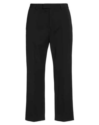 Dries Van Noten Man Pants Black Size 36 Polyester, Wool