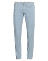 Blu Briglia 1949 Man Pants Light Blue Size 32w-33l Cotton, Elastane