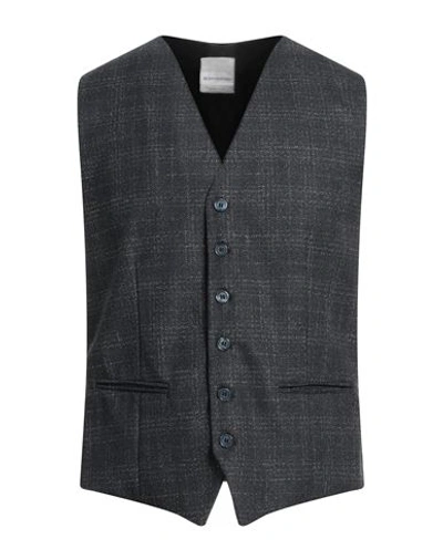 Primo Emporio Man Tailored Vest Midnight Blue Size 40 Polyester, Viscose, Elastane
