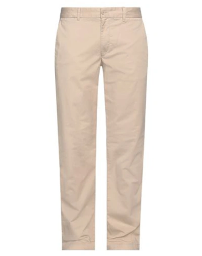 Harmont & Blaine Man Pants Beige Size 44 Cotton, Elastane