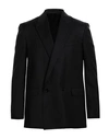 CELINE CELINE MAN SUIT JACKET BLACK SIZE 42 WOOL, MOHAIR WOOL