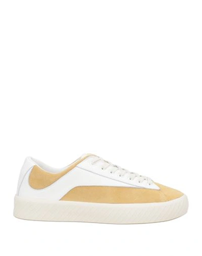 By Far Woman Sneakers Sand Size 8 Soft Leather In Beige