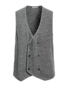 Grey Daniele Alessandrini Man Cardigan Grey Size 42 Wool, Acrylic