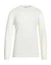 Officina 36 Man Sweater Ivory Size L Viscose, Wool, Polyamide, Cashmere In White