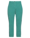 Diana Gallesi Woman Pants Green Size 14 Cotton, Elastane