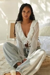 KAT THE LABEL WINNIE SEMI-SHEER BLOUSE IN IVORY, WOMEN'S AT URBAN OUTFITTERS