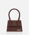 Jacquemus Le Chiquito Moyen Tote Bag In Brown