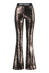 PALM ANGELS SEQUINED TROUSERS