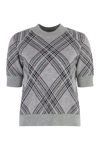 Giuseppe Di Morabito Argyle Intarsia-knit Merino Wool Jumper In Grey