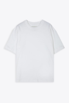Studio Nicholson White Cotton Piu Over Shirt In Bianco
