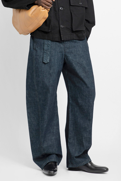 Lemaire Man Blue Trousers