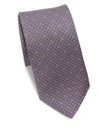 FERRAGAMO Gancini Logo Silk Tie