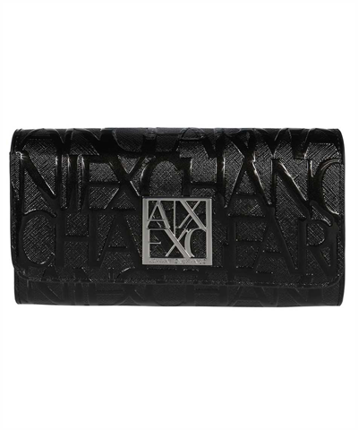 Armani Exchange Wallet In Black
