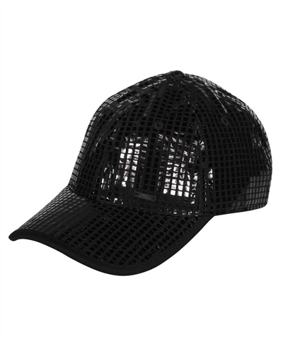 Armani Exchange Baseball Cap In Black