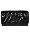 ARMANI EXCHANGE GLOSSY QUILTED CHAINED WALLET