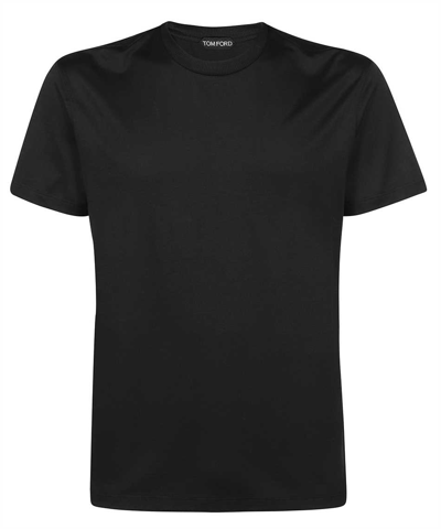 Tom Ford Short-sleeve T-shirt In Black