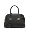 Ferragamo Hug Black Small Top Handle Bag
