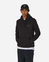 Patagonia Fitz Roy Icon Uprisal Relaxed-fit Recycled-polyester And Recycled-cotton-blend Hoody In Ink Black