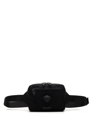 Versace Black Medusa Belt Bag