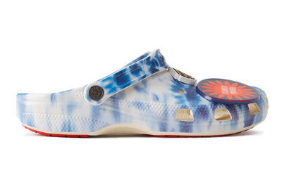 Pre-owned Crocs Classic Clog Levi's Tie-dye In Stucco