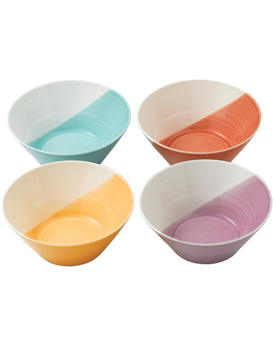 Royal Doulton 1815 Brights Porcelain Bowls Set Of Four In Multi