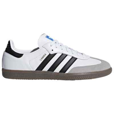 Adidas Originals Kids' Boys  Samba In White/black