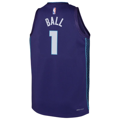 JORDAN BOYS LAMELO BALL JORDAN HORNETS STATEMENT SWINGMAN JERSEY