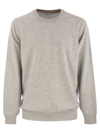 BRUNELLO CUCINELLI PURE CASHMERE CREW-NECK SWEATER