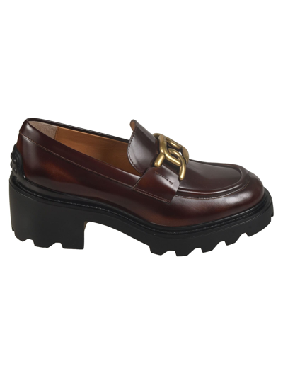 Tod's Platform Loafers In S003
