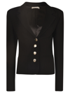Alessandra Rich Coatblack In Black