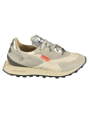 Run Of Men's Vaporix - Suede And Nylon Trainers Sneaker In Multicolor